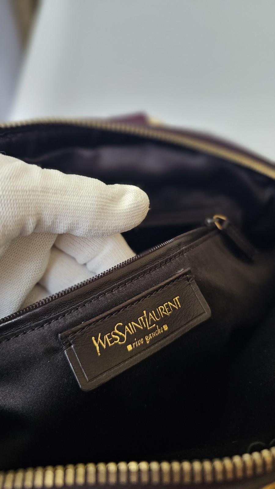 YSL Yves Saint Laurent Purple Muse Rive Gauche Sh… - image 10
