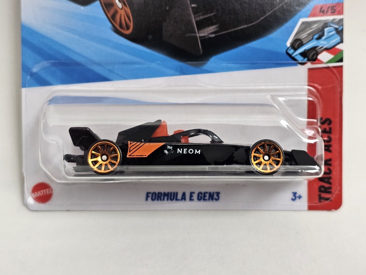 Forumla E Gen3 #194 Track Aces 4/5 2025 Hot Wheels NEOM McLaren
