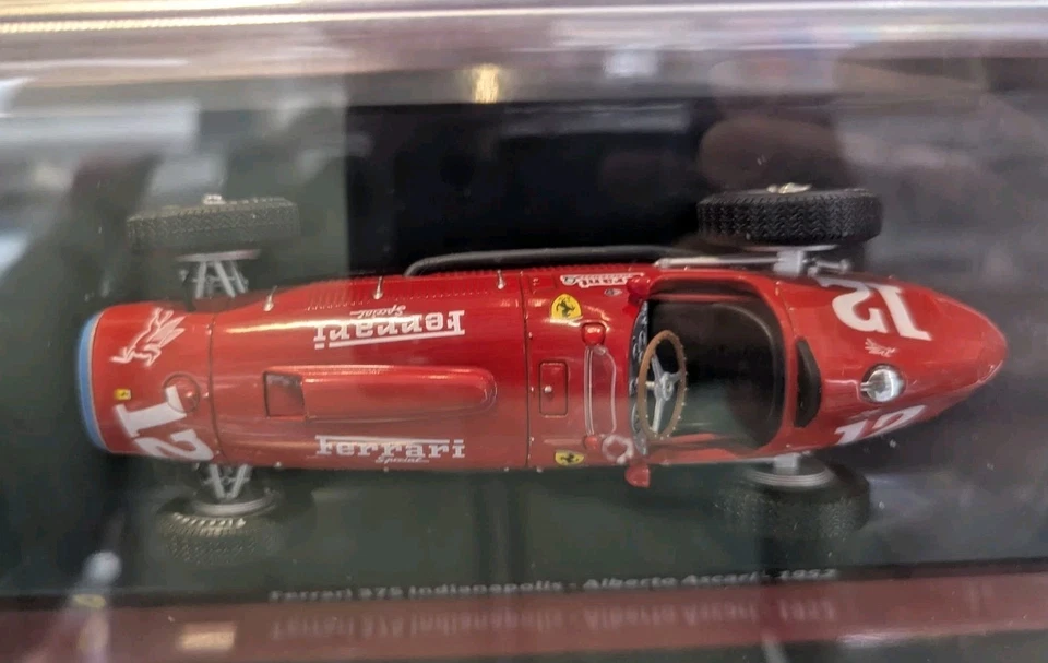Ferrari 375 indianapolis Alberto Ascari 1952 - Le grandi Ferrari F1 - 1:24 nr 74 - Immagine 4 di 4