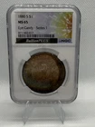 1880-S Morgan Silver Dollar San Francisco NGC MS65 $1 0.9 Eye Candy Series 1