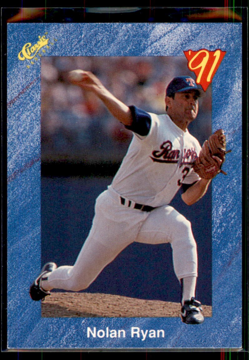 1991 Classic I Nolan Ryan #T86 Texas Rangers