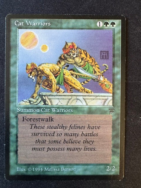 Cat Warriors - Legends - MTG
