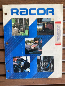 Vintage Original Racor Diesel Fuel Filter & Separator system Brochure Modesto CA