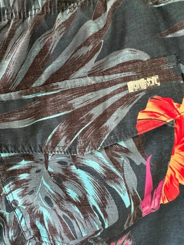 NWOT Hurley Boy's Hawaiian Tropical Pull On Mesh Briefs Swim Trunks XL - Picture 5 of 8