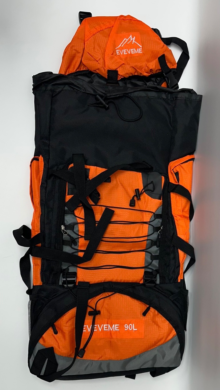 EVEVEME Hiking Backpack 90L Large Capacity Outdoor Camping Travel Gear Pack