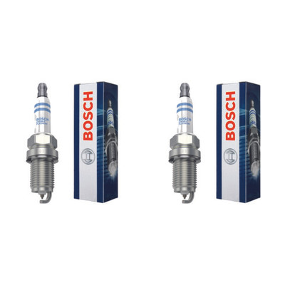 2x Zündkerze BOSCH 0 242 235 776 für BMW Audi 3er A6 C5 Avant C6 X5 Zündanlage