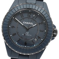 Chanel J12 BLEU Date H9632 Blue TO3319946