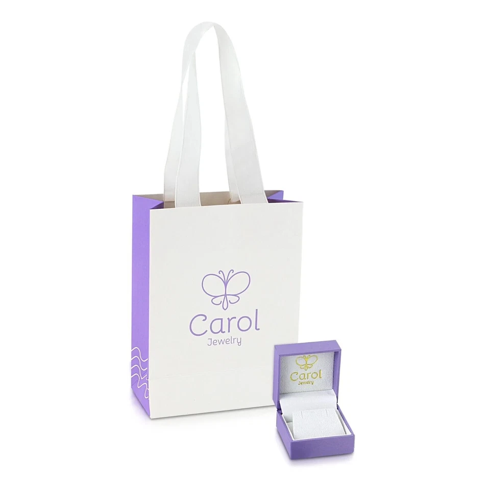 Pulsera Oro Amarillo Sólido 18k Corazón Circón Bola Mariposa Mujer Foto 4 de 4