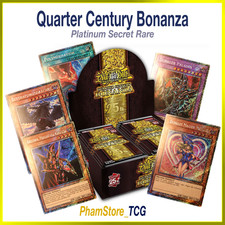 YuGiOh! Quarter Century Bonanza Platinum Secret Rare - Einzelkarten zur Auswahl