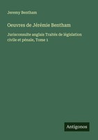 Jeremy Bentham | Oeuvres De JéRéMie Bentham | Taschenbuch | FranzöSisch (2025)
