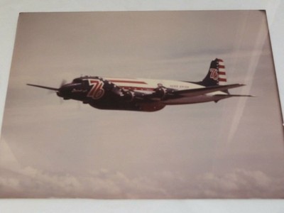 Douglas C-54Q Skymaster (DC-4) -Aero Union ''SPIRIT OF 76'' color photo 8'' X 10''