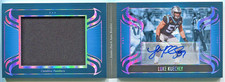 2025 Panini Silhouette Panthers Luke Kuechly Auto Jumbo Patch Booklet 61/99 Rare