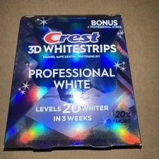 Crest 3D Whitestrips Professional White (Level 20) 20+4=24 Treatments Exp 07/27