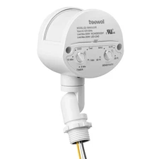 Motion Sensor, 180-Degree Replacement Motion Detector, Adjustable Time & Dete...