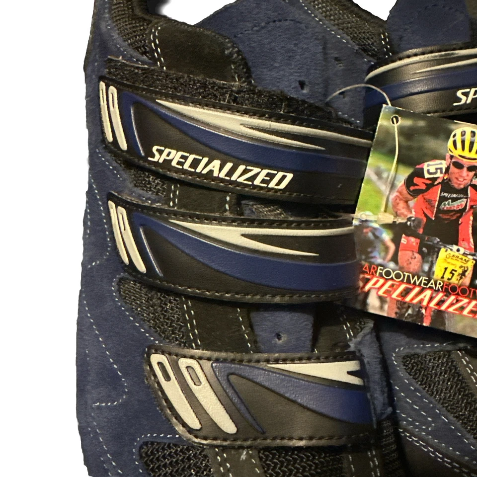 Zapatillas deportivas especializadas MTB bicicleta de montaña ciclismo para hombre 14 clips menos correas Foto 2 de 4