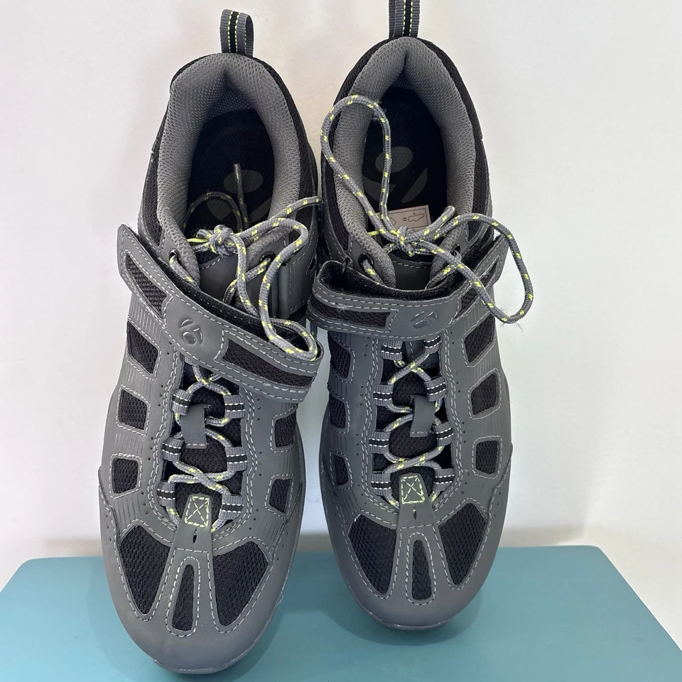 Sapatos femininos Bontrager SSR cinza multiesportivo bicicleta ciclismo com cadarço EUA 8 - Imagem 3 de 4