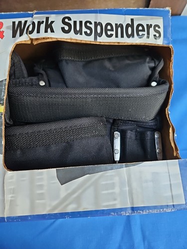 AWP Trapjaw Suspension Rig Carpenters Tool Belt Suspenders NEW - Picture 5 of 8