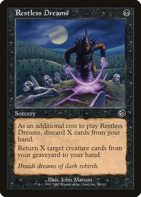 Torment Restless Dreams MTG Magic the Gathering NM