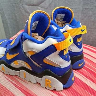 Size 13 - Nike Air Barrage Mid Racer Blue for sale online | eBay