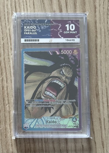 Kaido (Parallel) graded ACE 10 for sale on eBay