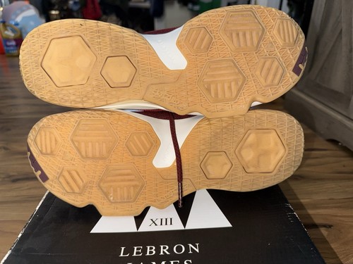 Nike LeBron 13 Low Team Red - Size 12, Unworn, Brand New. Box Slightly Damaged - Picture 9 of 12