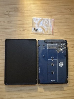 Sabrent M.2 SATA SSD to 2.5-Inch SATA III Aluminum Enclosure Adapter (EC-M2SA)