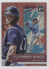 2022 Donruss Optic Diamond Kings Red Dragon Prizm 47/99 Mitch Haniger #12 0i1b