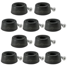 Billiard Evolution Screw-on Rubber Cue Bumpers - 1-1/8 Inch Black