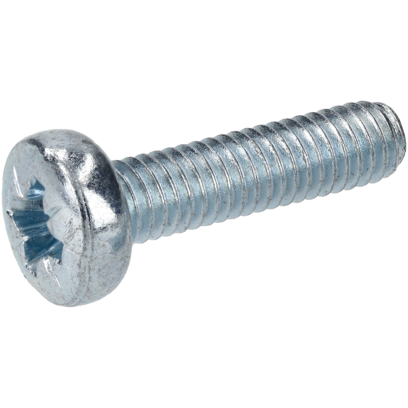 R-TECH Pozi Pan Head Machine Screws BZP M4 16mm - Pack Of 100