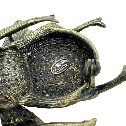 Large Bee Brooch with Multicolor Rhinestones Rucinni? - Picture 11 of 15