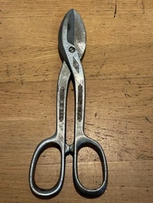 Vintage Diamond Alloy Duluth DS-12 Metal Snips Tinner's Shears Forged in USA