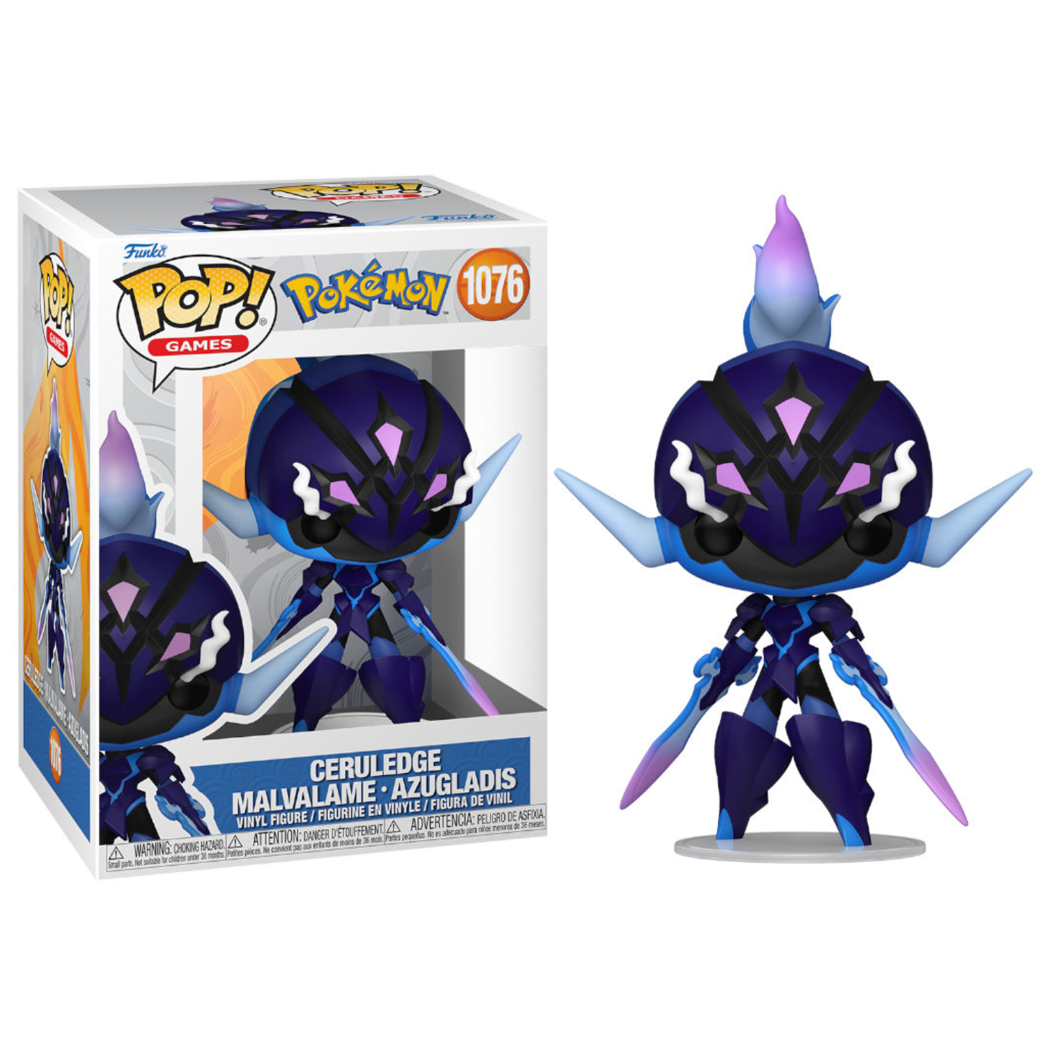 Funko Pop ! Games - Pokémon (1076) Ceruledge Vinyl Figure 9cm (Preordine)
