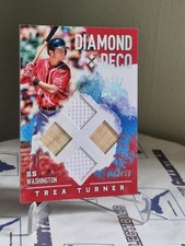2017 PANINI DIAMOND KING DIAMOND DECO 12/99 TREA TURNER #DD-TT WASHINGTON *Note