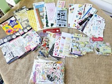 3lbs  Scrapbook Journal Stickers And Embellishments Many Vintage