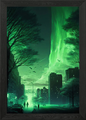 Stadt Aurora Gerahmtes Wandbild Poster Leinwanddruck Bild