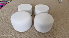 Google Wi-fi Whole Home mesh System - router hub and 3 nodes