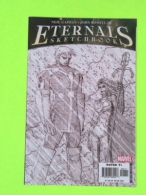 Eternals Sketchbook #1 One-Shot 2006 Marvel Comics High Grade Comic Book P20-205