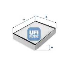 UFI Innenraumfilter 53.077.00 Partikelfilter für FÉ SM HYUNDAI FO KIA SANTA EF 1