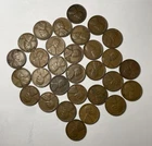 Lot Of Lincoln Wheat Cents 1930’s 1940’s Penny Coins