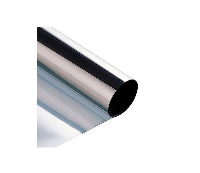 ESPEJO PLATA 20% SOLAR REFLECTANTE VENTANA PELÍCULA UNIDIRECCIONAL PRIVACIDAD TINTE 76cm x 5m