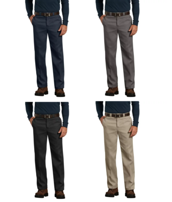 Mens Dickies 874 Flex Original Fit Work Pants Twill Non Iron 32x30