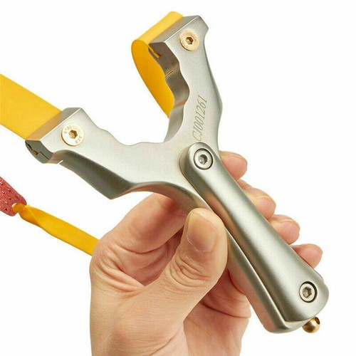 Stainless Steel Catapult Powerful Slingshot Personal Sports 100pcs Steel Ball - Picture 7 of 17