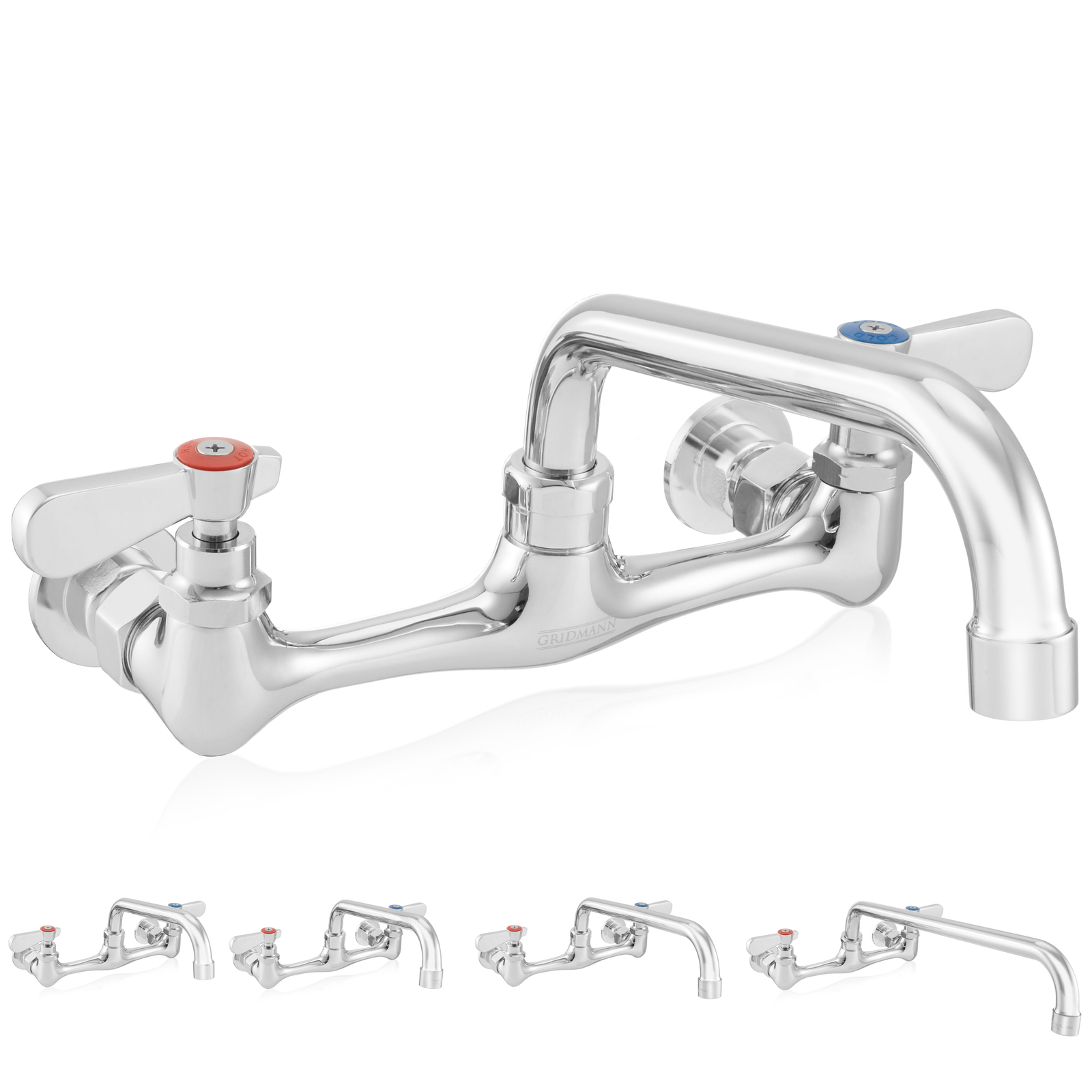 Commercial Kitchen Sink Faucets with 8