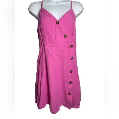 pink american eagle dress AE Babydoll Mini Mesh Dress in Pink, Retail price is