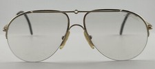 Vintage Alpina Eyewear PCF 94 Alpina Germany Eyeglasses Half-Rim Pilot Specs
