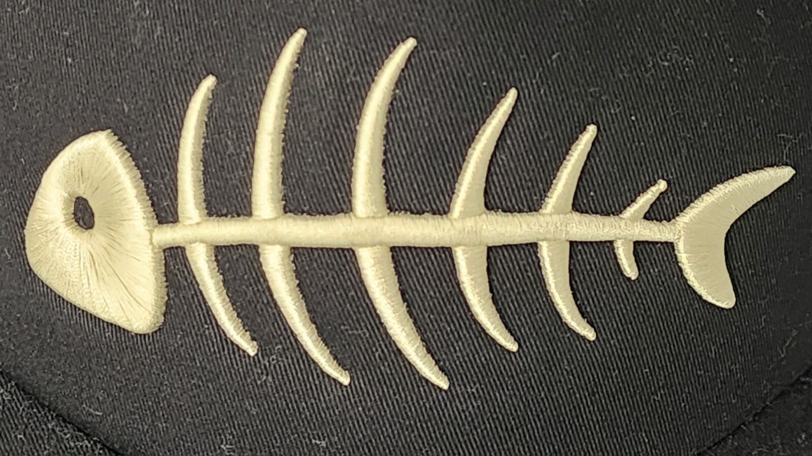 Double Portion Supply Hat Fish Skeleton SnapBack … - image 2