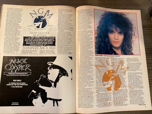 Vintage 1987 Kerrang! #143 David Coverdale,Whitesnake,Slayer,The Cult,Betrayel)! - Picture 12 of 12