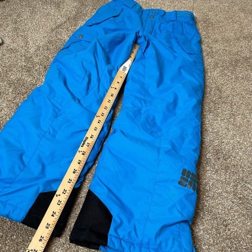 Columbia ski snow pants aqua blue Bugaboo Big girls SZ 14/16 (LG) - Picture 4 of 8