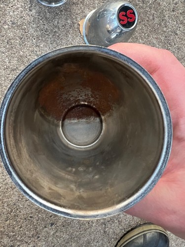 Set of .4 SS Chrome Push Thru Wheel Center Caps Rim Middle 3 5/16” diameter - Picture 9 of 16