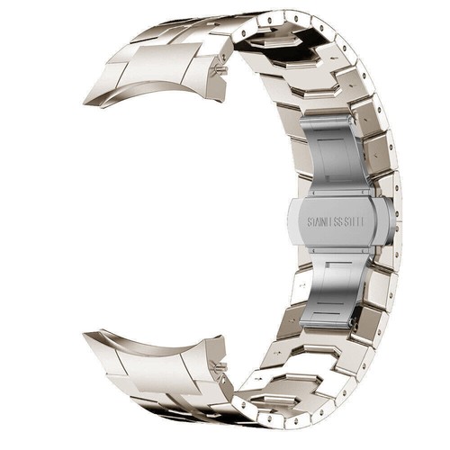 For Samsung Galaxy Watch 6 4 5 Pro 43mm 47mm Classic Stianless Steel Band Strap - Picture 20 of 47